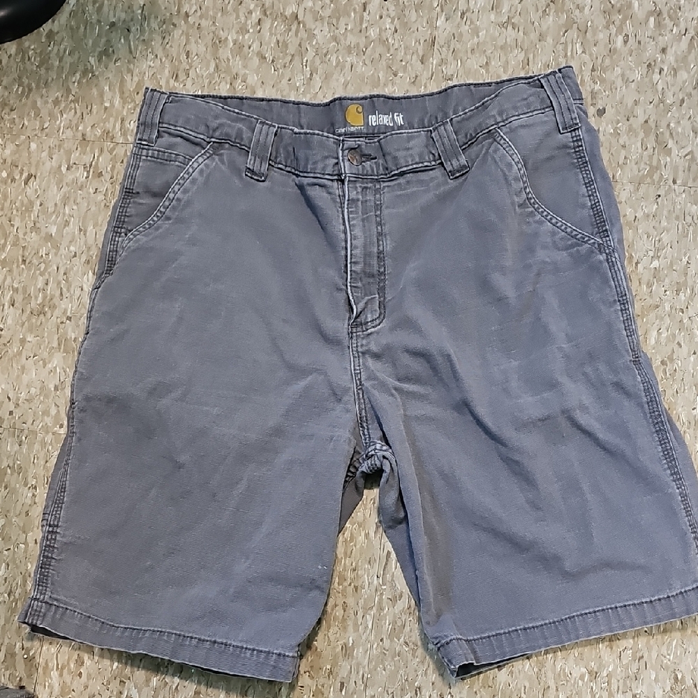 Carhartt Men's Gray Shorts RELAXED Fit Size 38